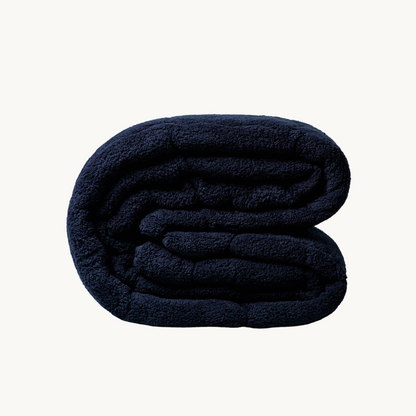 Teddy™ Decke ohne Bettbezug Jet Black