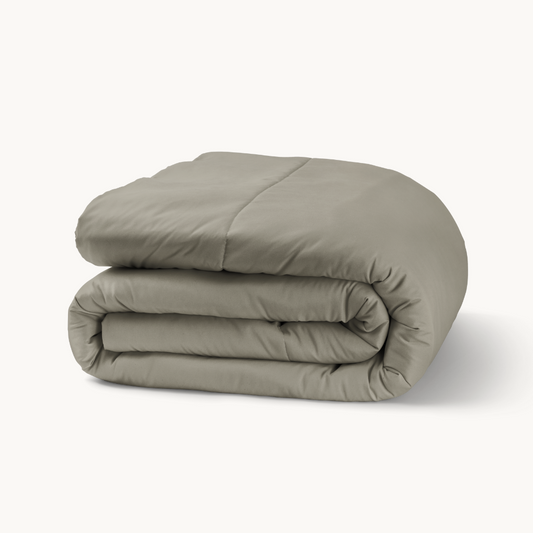 Bettdecke Ohne Bezug Mat Satijn™ Taupe Khaki