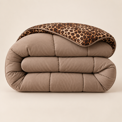Y-NOT Bettdecke Jaguar Taupe