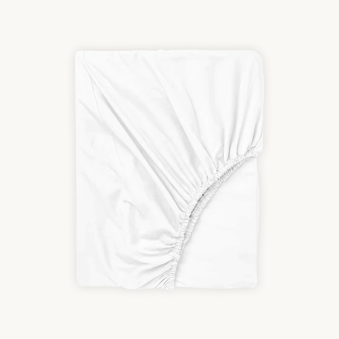 Jersey Premium Spannbettlaken Reinweiß