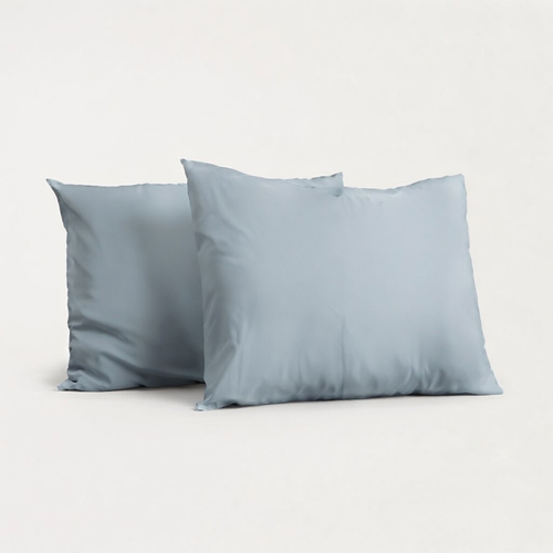 Y-NOT Kissenbezüge Light Blue 60x70 cm 2er-Pack