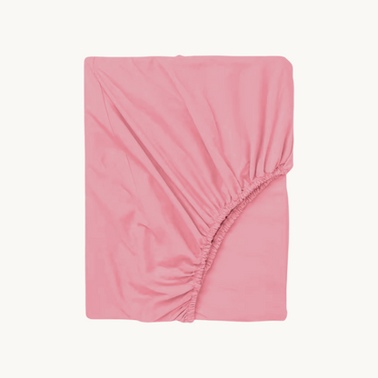 Jersey Premium Spannbettlaken Puderrosa