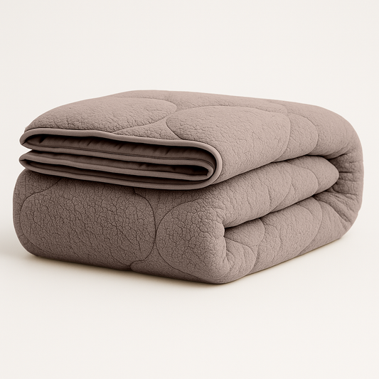 Teddy™ Decke ohne Bettbezug Iced Coffee Taupe