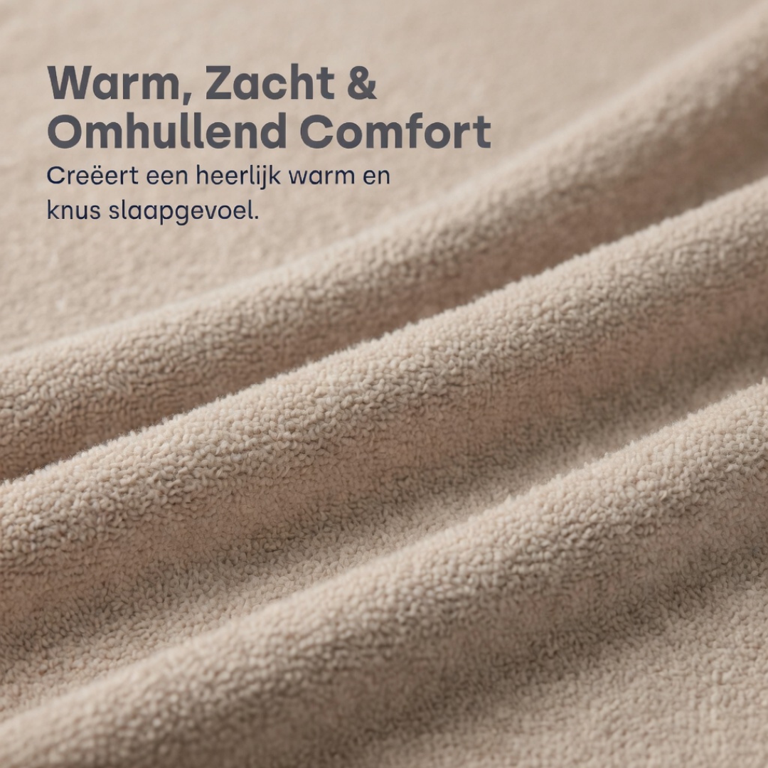 Matratzen-Spannbettlaken Teddy – Iced Coffee Taupe