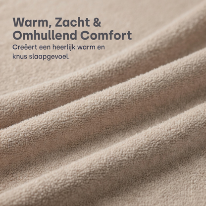 Matratzen-Spannbettlaken Teddy – Iced Coffee Taupe
