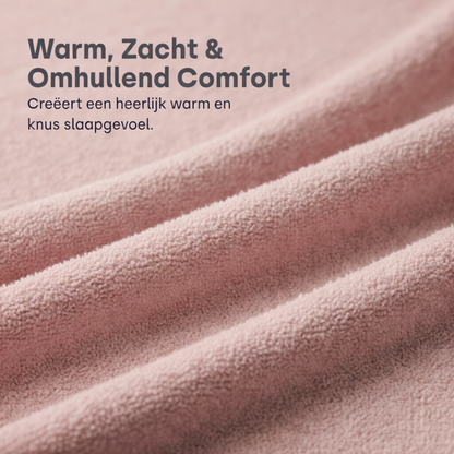 Matratzen-Spannbettlaken Teddy – Blush Pink