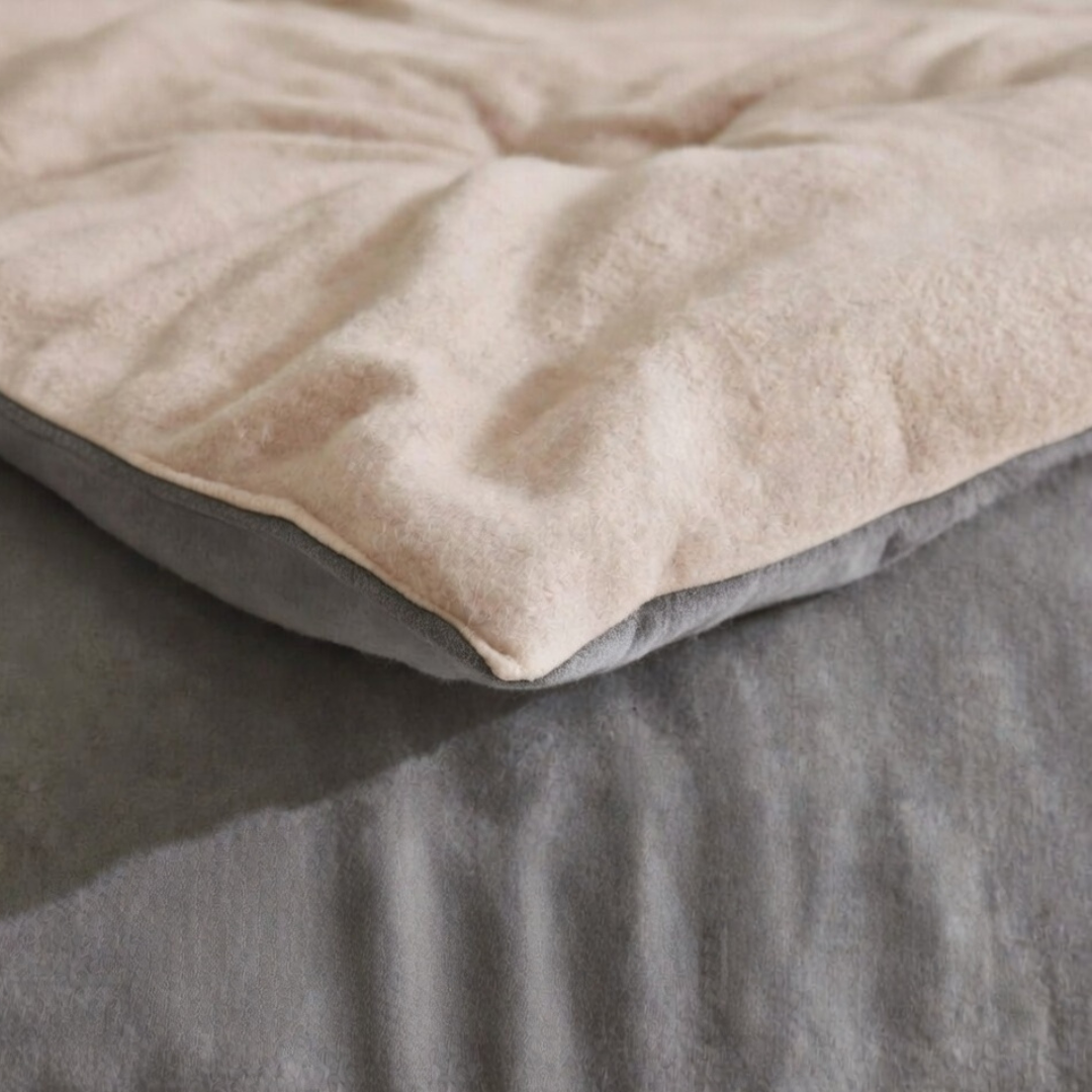 YNOT Dreambed Signature Jersey Flanell Taupe/Anthrazit