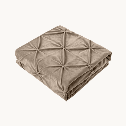 Velvet Diamond Kissenbezüge Taupe/Grey 60x70 cm 2er-Pack