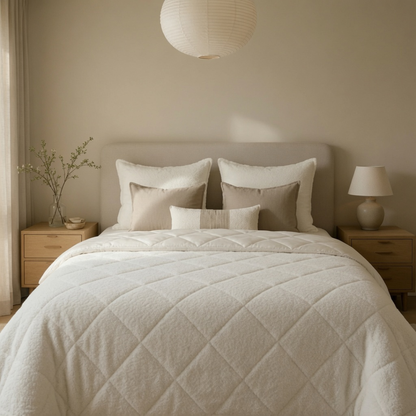 Y-NOT Teddy Pearl White