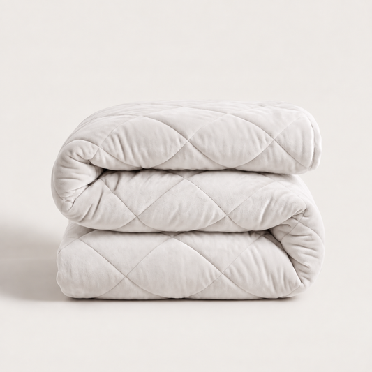 Y-NOT Velvet Pearl White