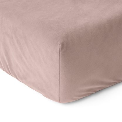 Matratzen Spannbettlaken Velvet Pink