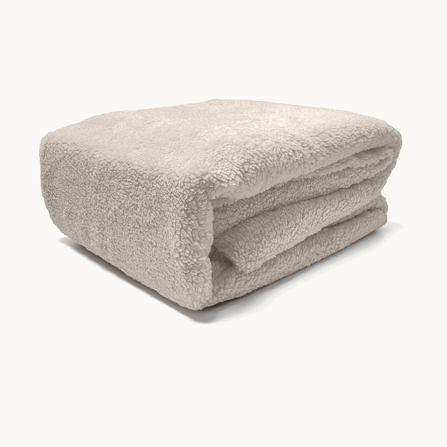 Matratzen-Spannbettlaken Teddy – Iced Coffee Taupe