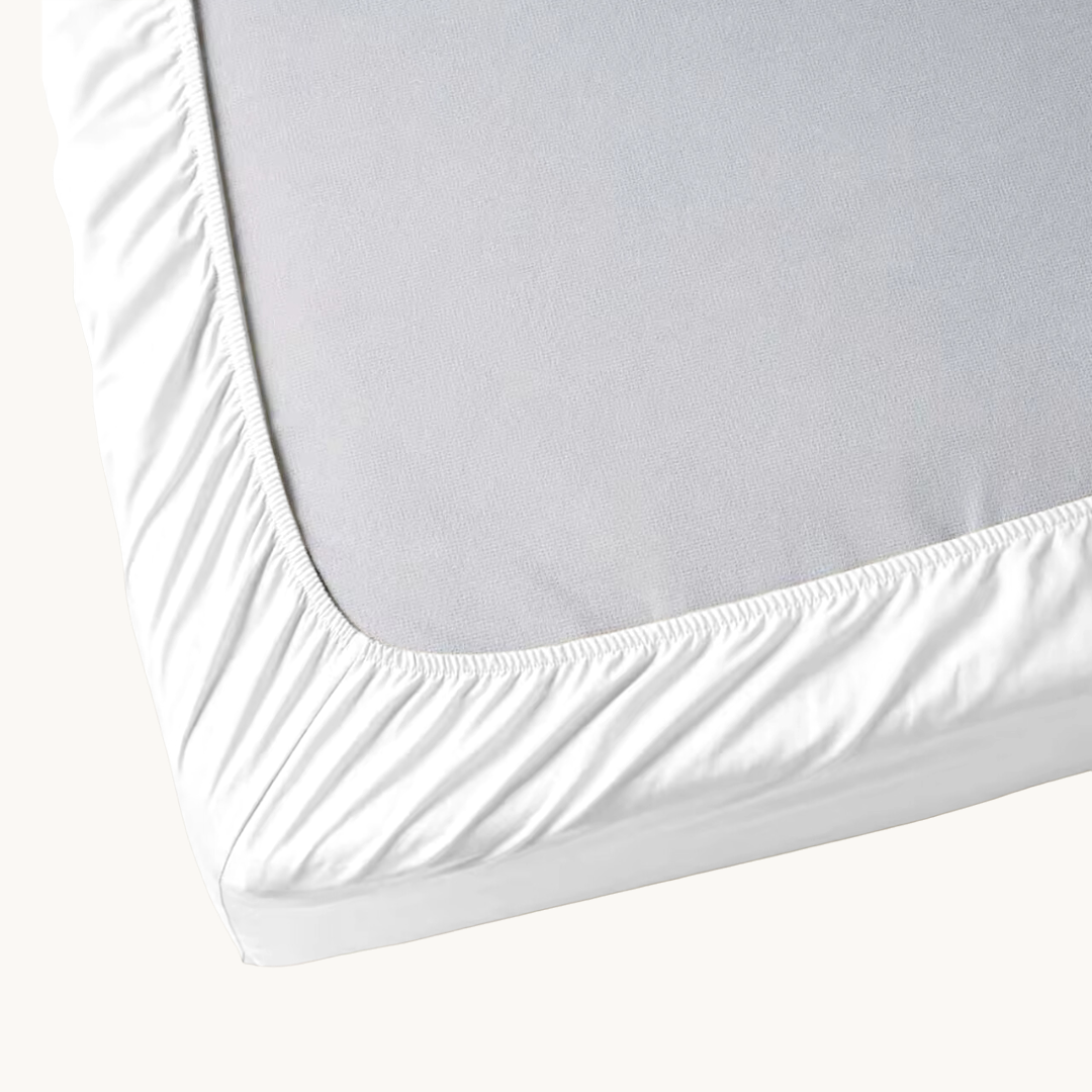 Jersey Premium Spannbettlaken Reinweiß