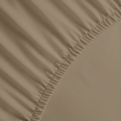 Matras Hoeslaken Premium Katoen Tan Taupe