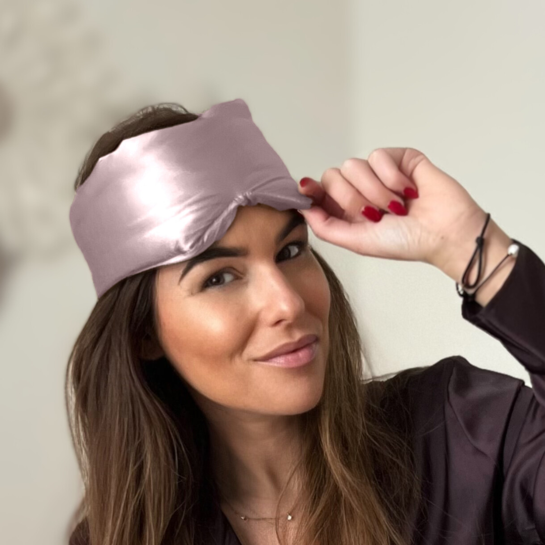 Deep Sleep Maske Rosa Pastell