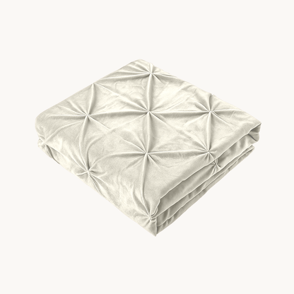 Velvet Diamond Kissenbezüge Pearl White 60x70 cm 2er-Pack