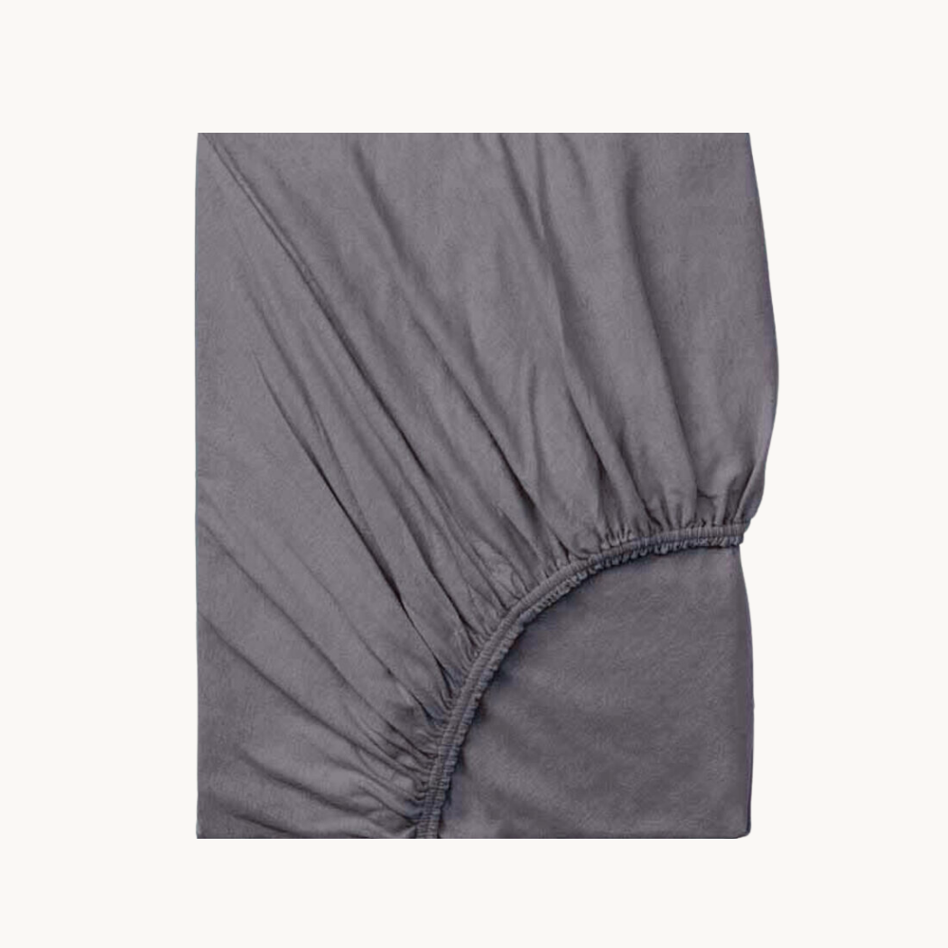 Splittopper Spannbettlaken Jersey Premium Anthrazit