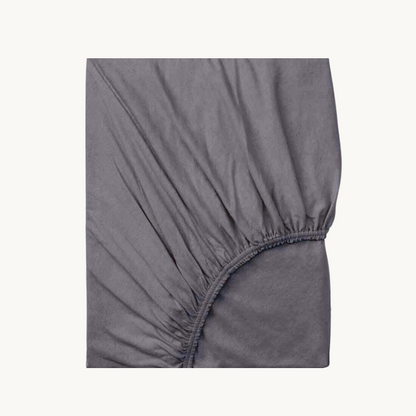 Splittopper Spannbettlaken Jersey Premium Anthrazit
