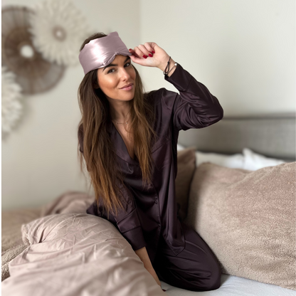 Deep Sleep Maske Rosa Pastell