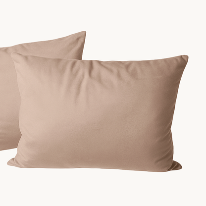 Kissenbezüge Velvet Nude 60x70 cm – 2er-Pack