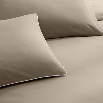 Kussenslopen  ClimaPercal™ Taupe/Grey 60x70 cm  2-pack