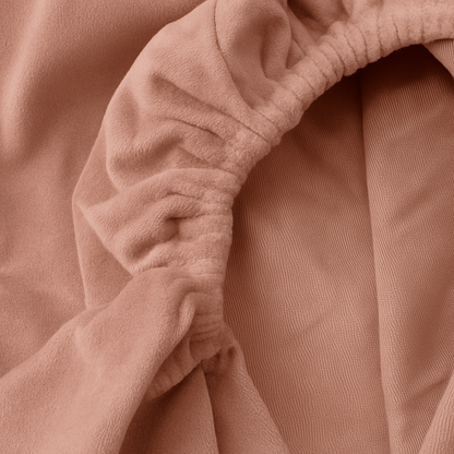 Matratzen Spannbettlaken Velvet Pink