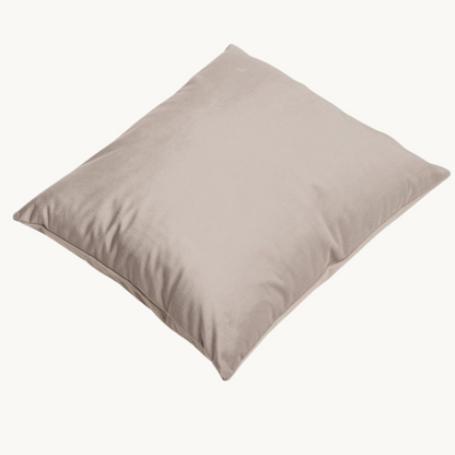 Kissenbezüge Velvet Taupe Grey 60x70 cm – 2er-Pack
