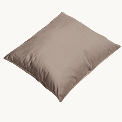 Kissenbezüge Velvet Taupe 60x70 cm – 2er-Pack
