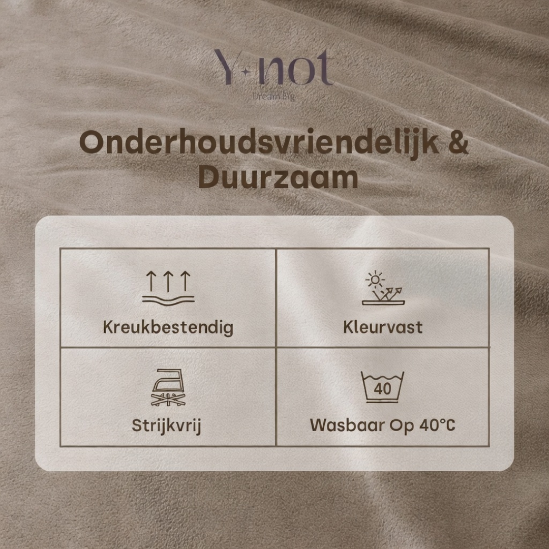 Matratzen-Spannbettlaken Velvet™ Taupe Grau