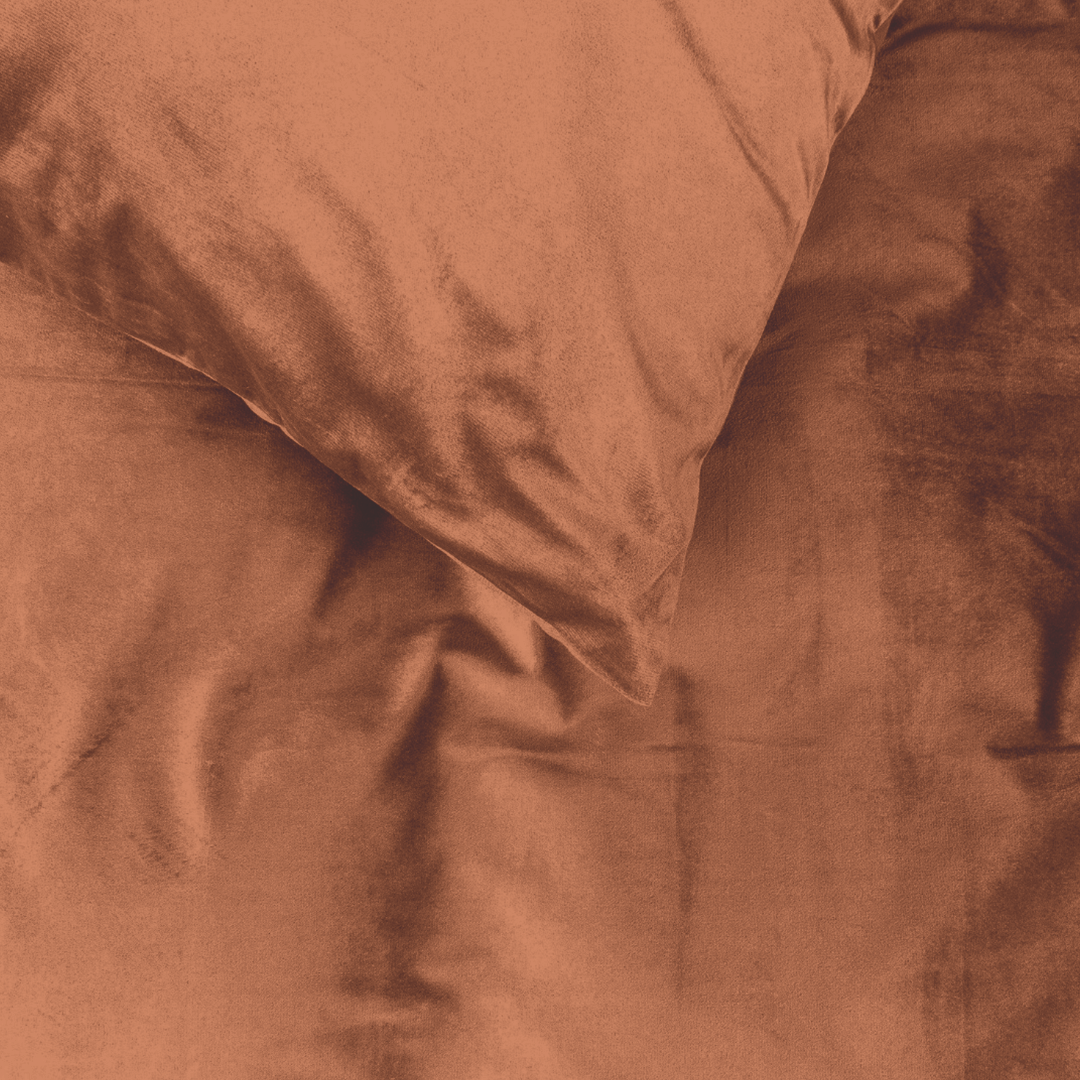 Kissenbezüge Velvet Caramel Latte 60x70 cm – 2er-Pack