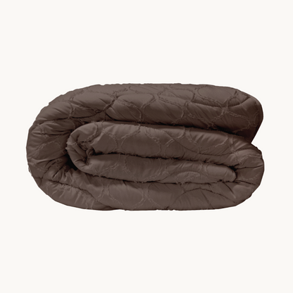 Bettdecke Ohne Bezug Japandi Curve Taupe