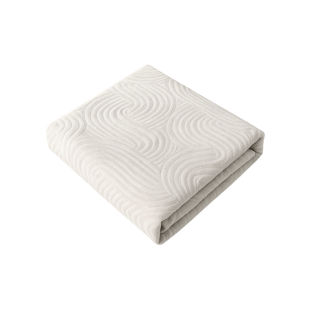 Kissenbezüge Velvet Japandi Pearl White 60x70 cm – 2er-Pack