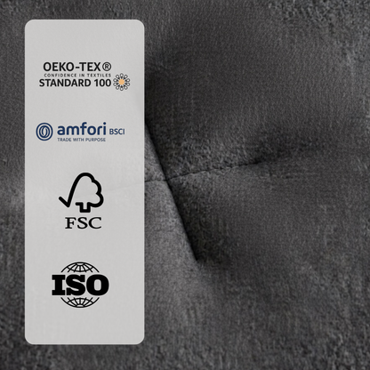 YNOT Dreambed Signature Jersey Flanell Taupe/Anthrazit