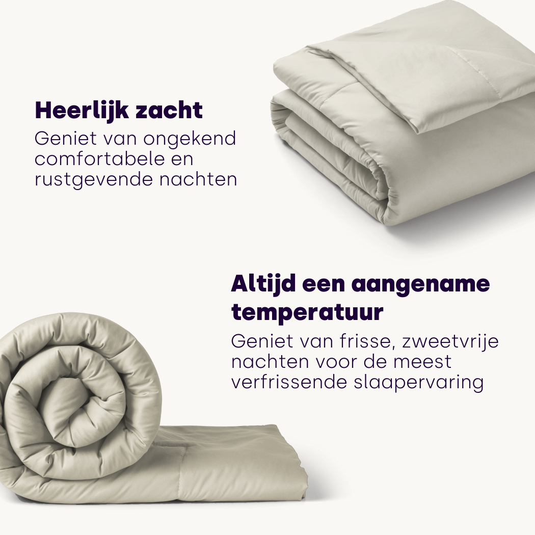 Bettdecke Ohne Bezug Mat Satijn™ Creme