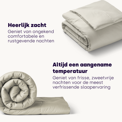 Bettdecke Ohne Bezug Mat Satijn™ Creme