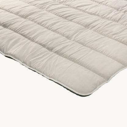 Bettdecke Ohne Bezug Mat Satijn™ Creme/Khaki Taupe