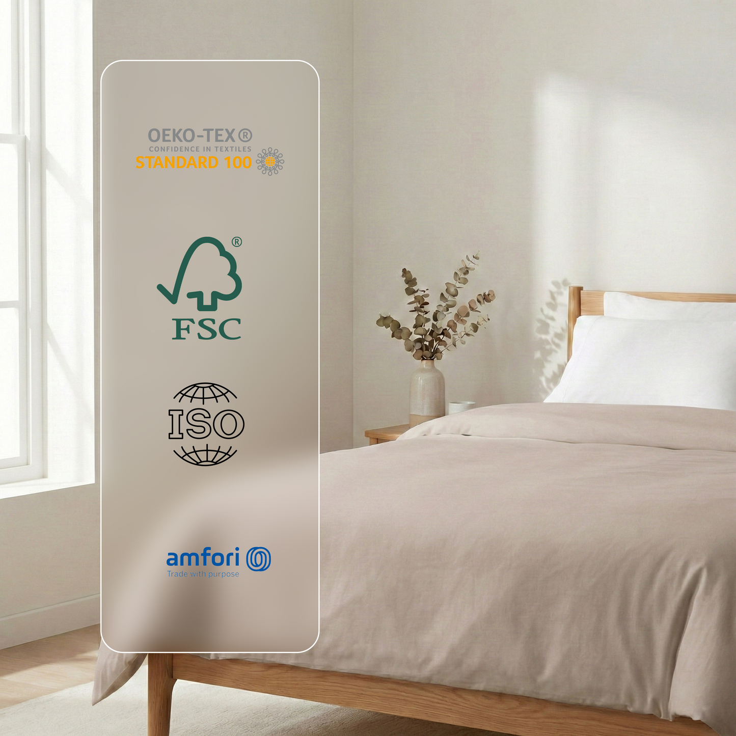 Matratzen Spannbettlaken Premium Doppel Jersey Baumwolle Taupe