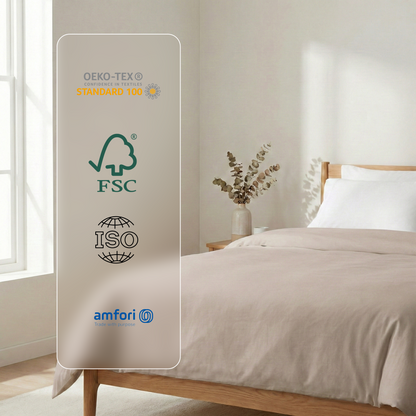 Matratzen Spannbettlaken Premium Doppel Jersey Baumwolle Taupe