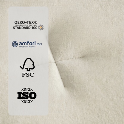 YNOT Dreambed Signature Jersey Flanell Anthrazit/Greige