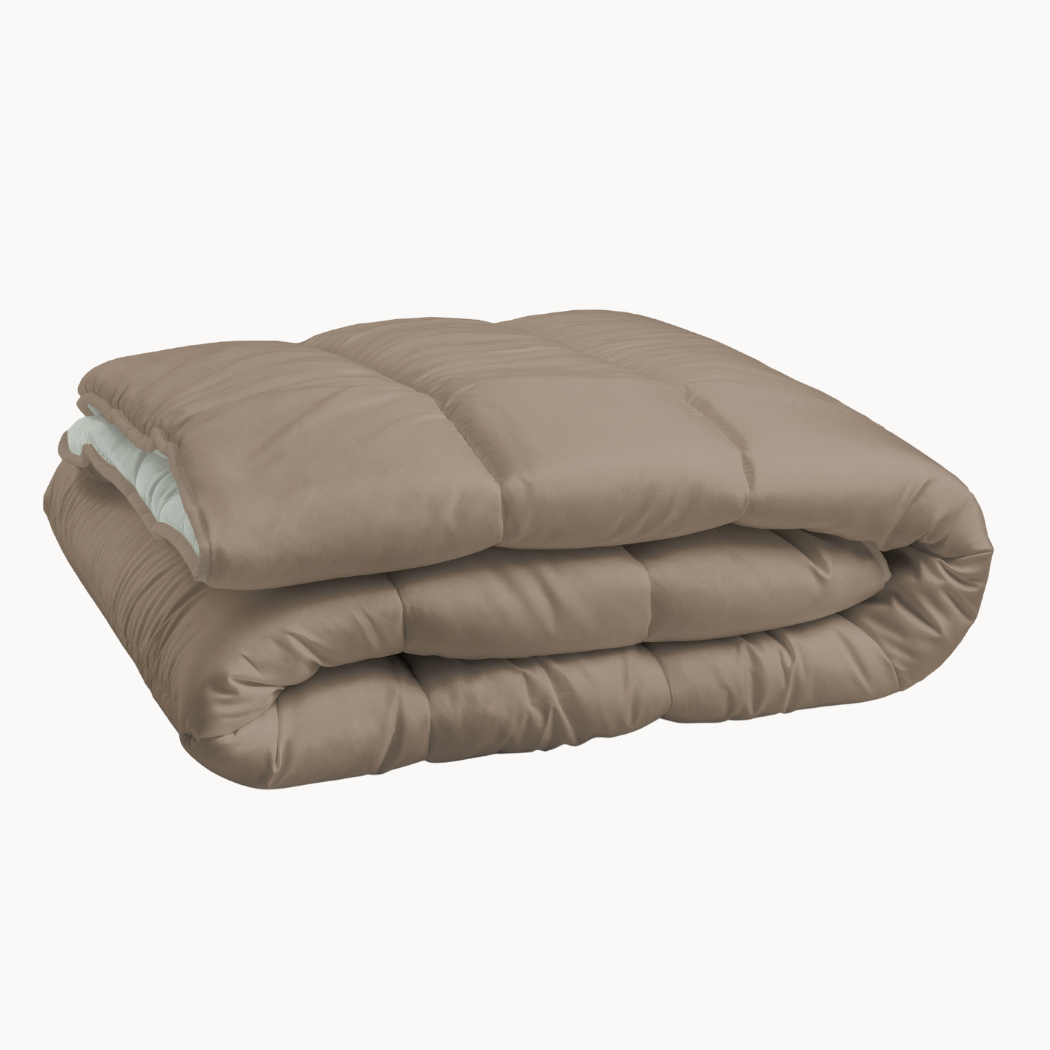 Bettdecke Ohne Bezug Mat Satijn™ Taupe / Grau