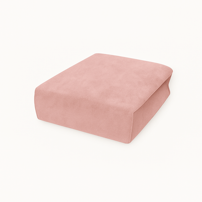Matratzen Spannbettlaken Velvet Pink