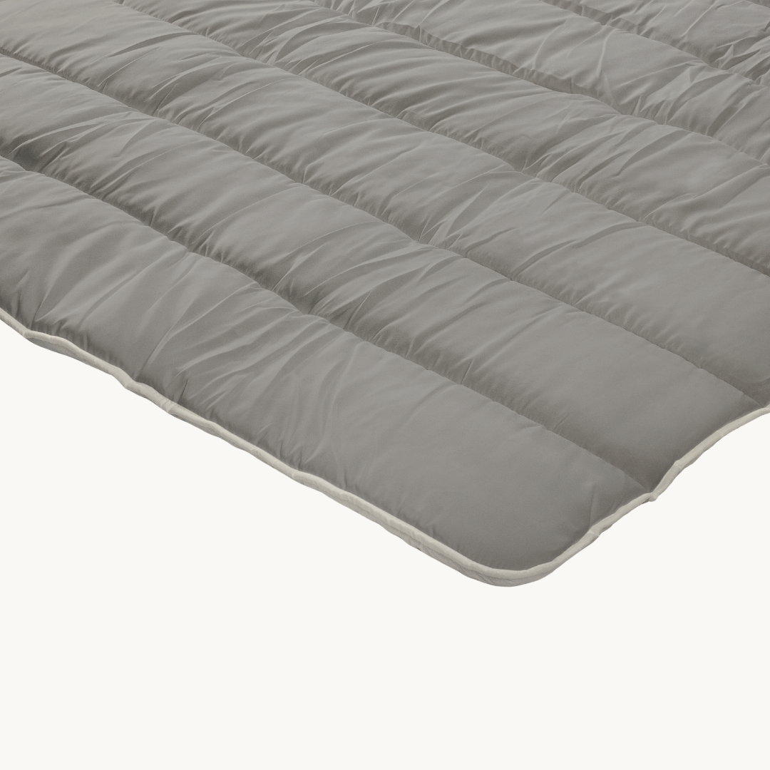 Bettdecke Ohne Bezug Mat Satijn™ Creme/Khaki Taupe
