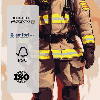 Kinderdecke ohne Bezug – Feuerwehrmann, inklusive Kissenbezug