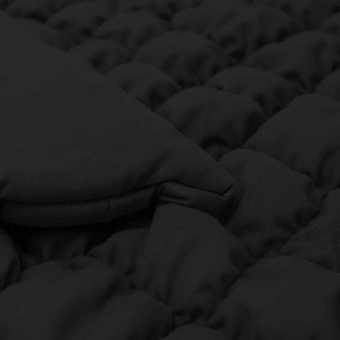 Bettdecke Ohne Bezug Fluffy Cube Jet Black