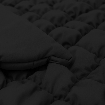 Bettdecke Ohne Bezug Fluffy Cube Jet Black