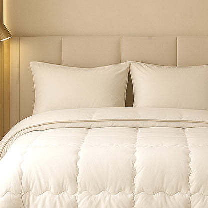 Kussenslopen  ClimaPercal™   Pearl White (taupe bies) 60x70 cm  2-pack
