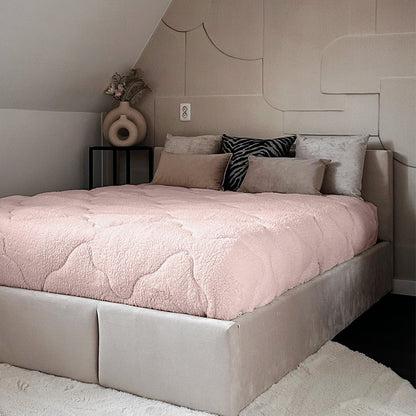 Teddy™ Decke ohne Bettbezug Blush Pink