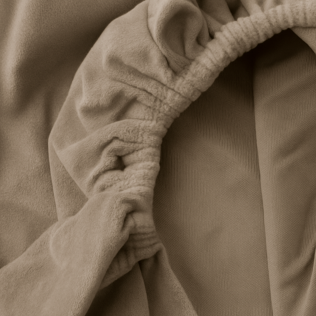 Matratzen Spannbettlaken Velvet Nude