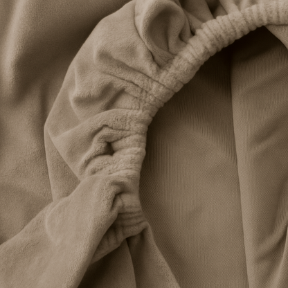 Matratzen Spannbettlaken Velvet Nude