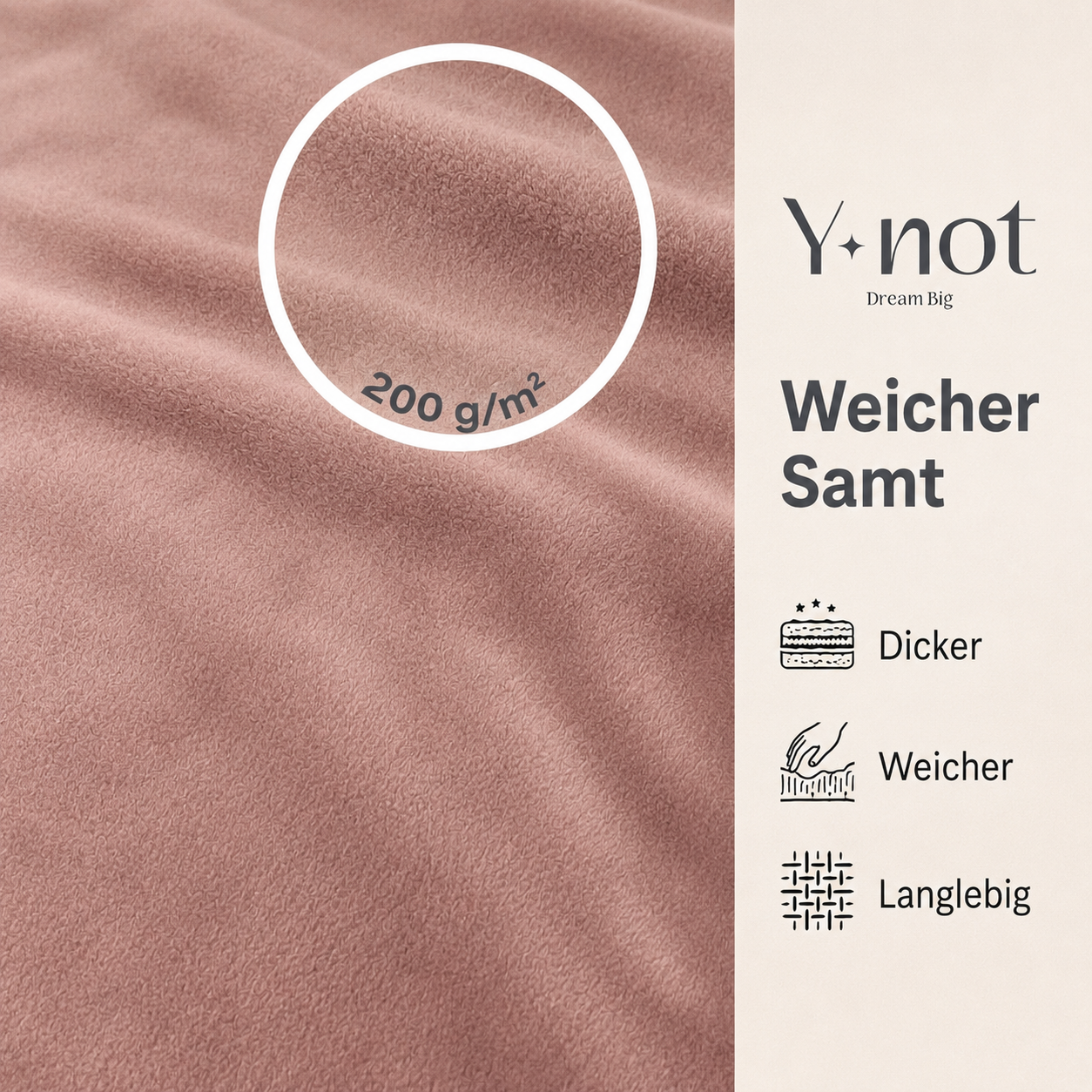 Matratzen Spannbettlaken Velvet Pink